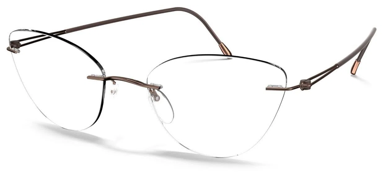 Silhouette Lite Spirit Demo Rimless 5569 Eyeglasses - view 25